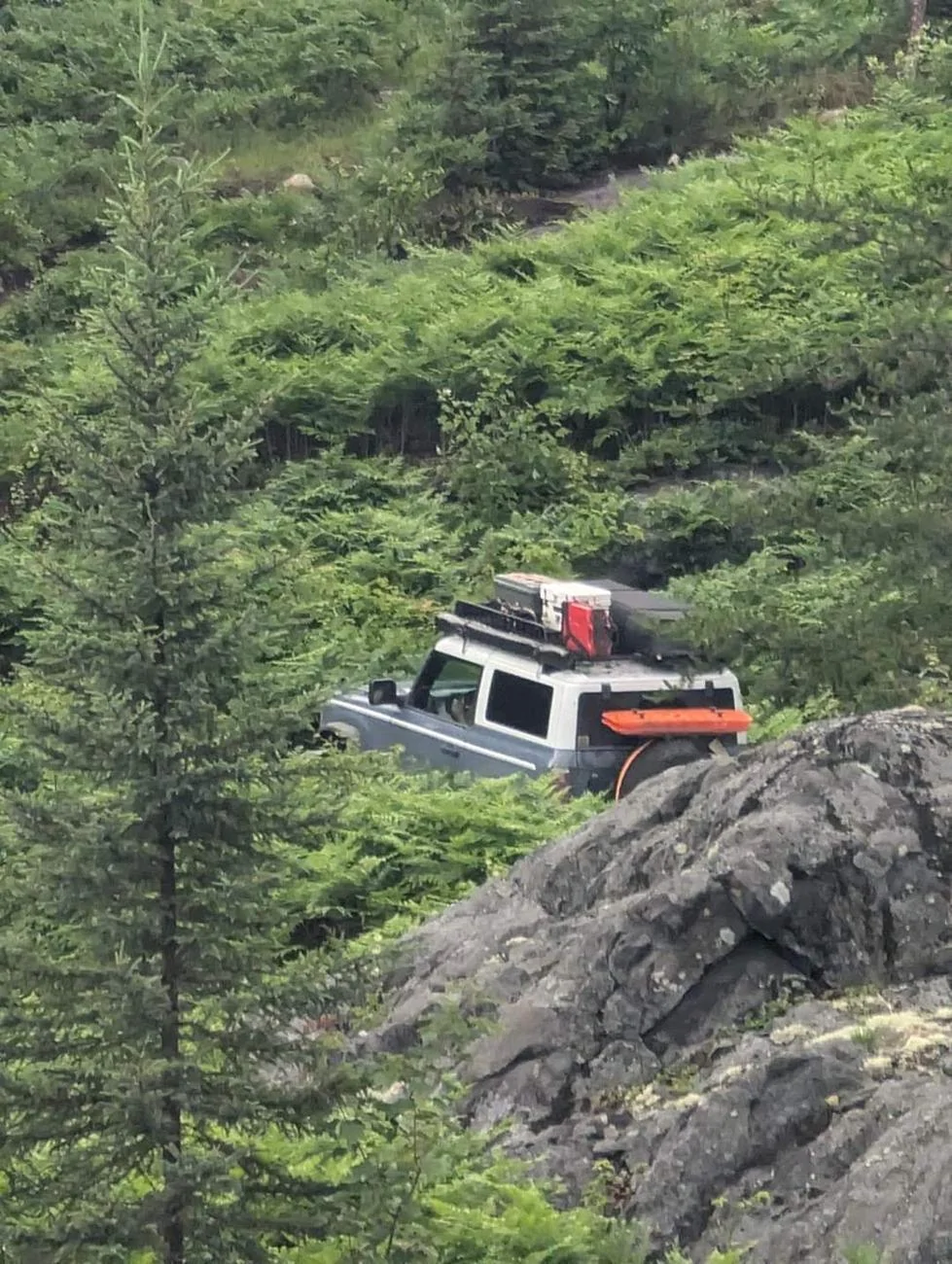 Ford Bronco 7 days... 8 rigs... 700+Km offroad! {vid} -- Thrilling Sudbury to Timmins Adventure Route 1000014091