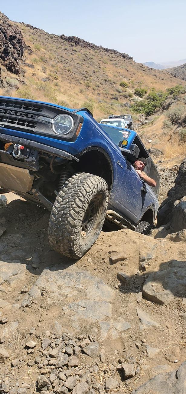 Ford Bronco Lost Trail in Idaho - ride along video. It does get tippy. 454290885_2949532385187995_3550866521541486229_n