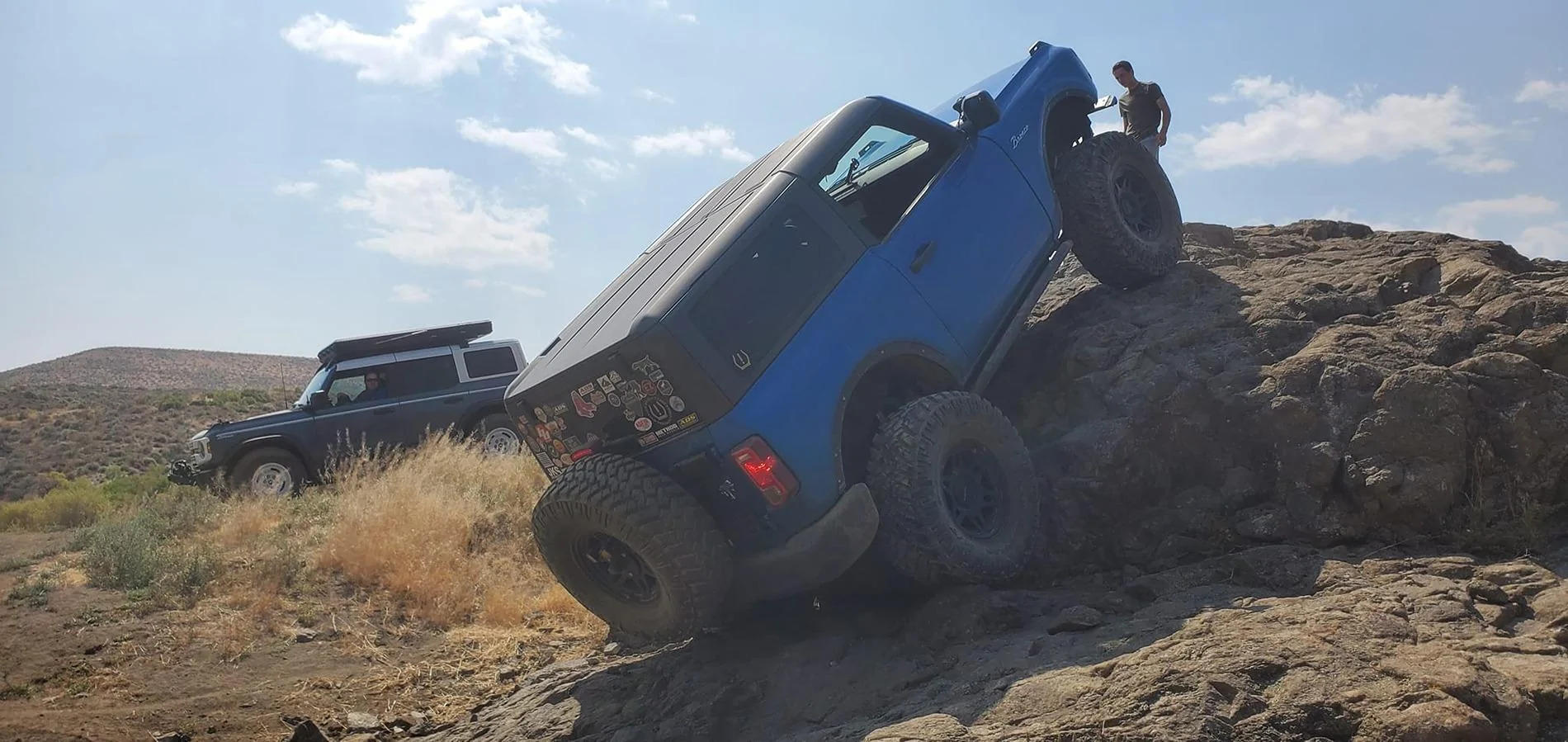 Ford Bronco Lost Trail in Idaho - ride along video. It does get tippy. 454063863_2949531501854750_28098939774177552_n