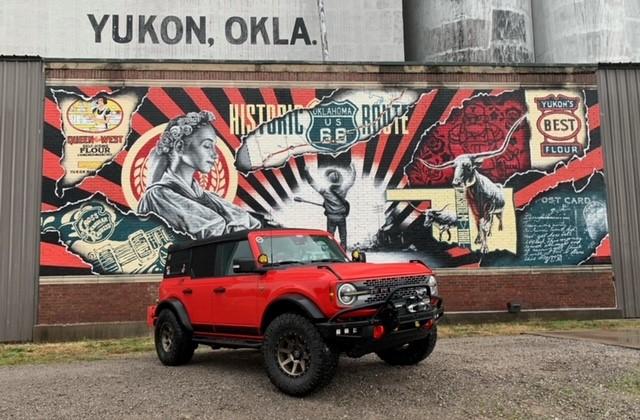 Ford Bronco Mural Monday! Yukon OK
