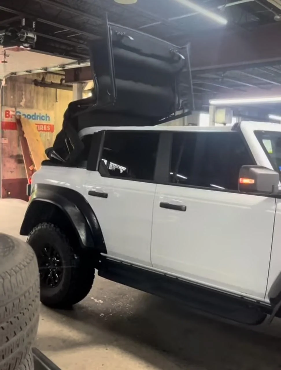 Ford Bronco MyTops for Bronco Raptor Finally installed top opening