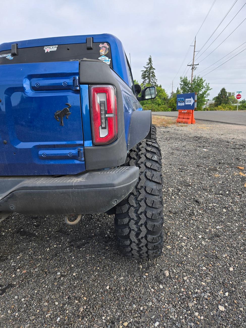 Ford Bronco Even Bigger Meats... 41x14.50r17 Tires! Interco Super Swamper IROK 20240806_075806