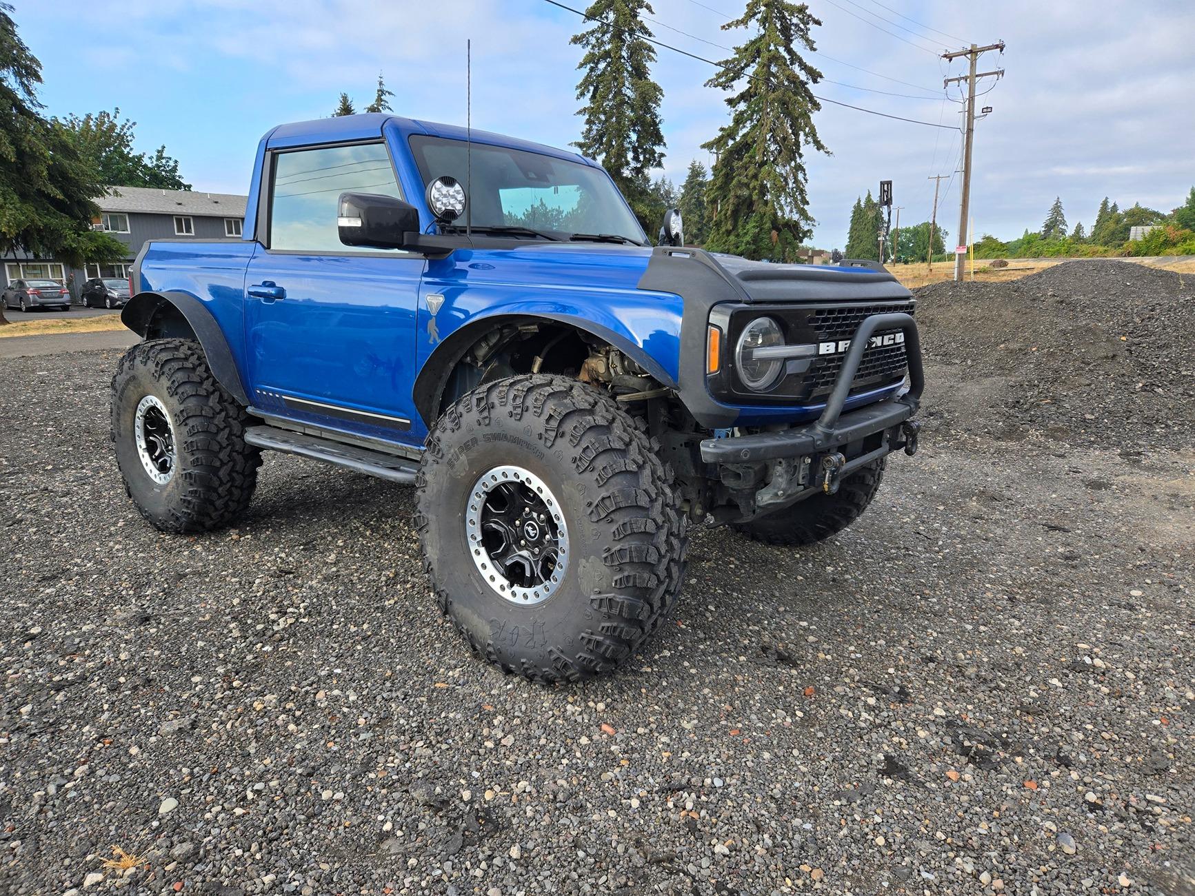 Ford Bronco Even Bigger Meats... 41x14.50r17 Tires! Interco Super Swamper IROK 20240806_075738