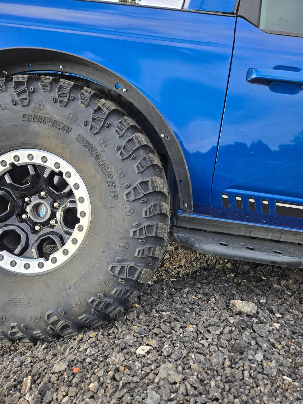 Ford Bronco Even Bigger Meats... 41x14.50r17 Tires! Interco Super Swamper IROK 20240806_080339