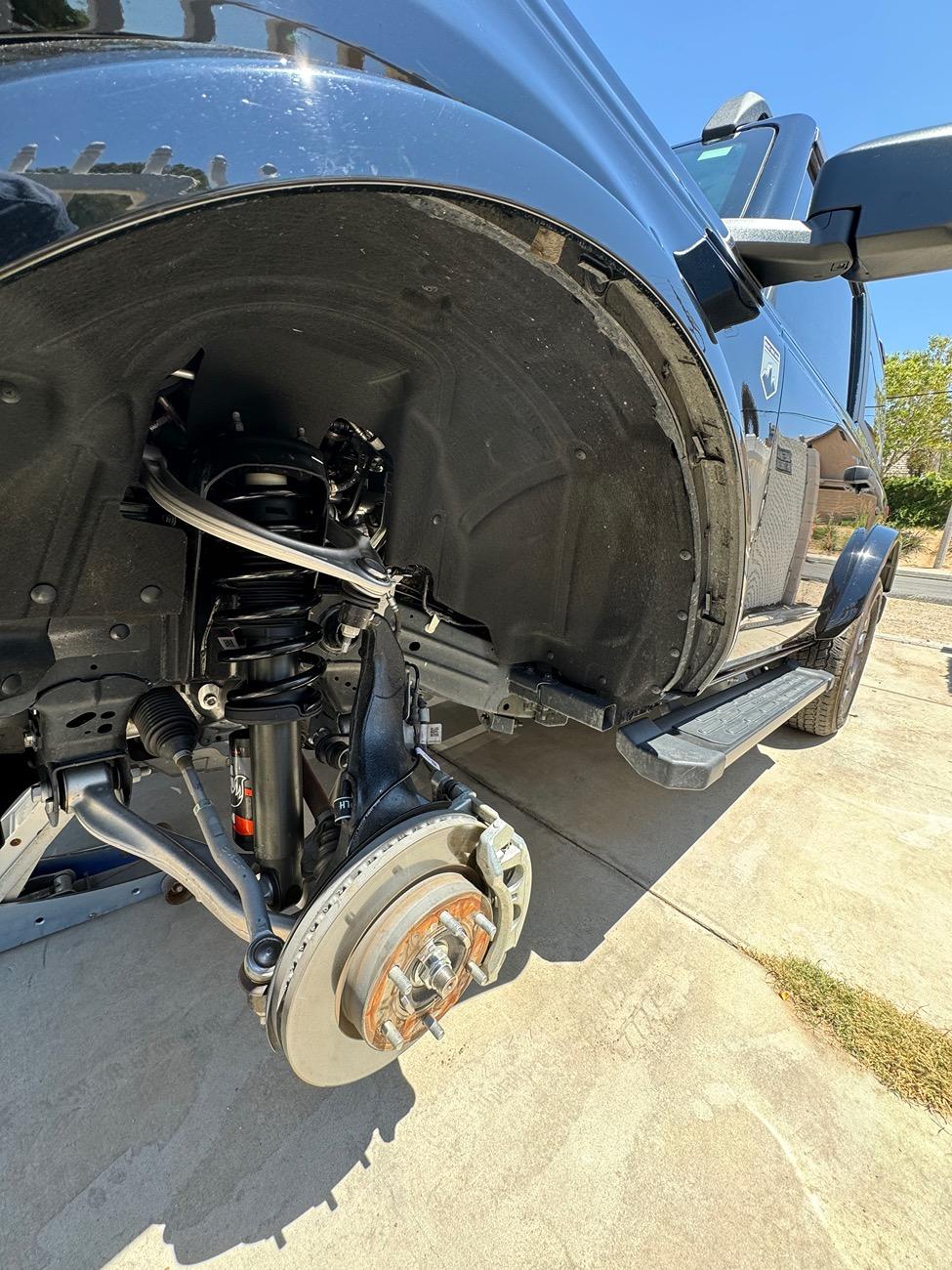 Ford Bronco Bronco 2 Door Big Bend gets Fox HOSS 3.0 Suspension installed IMG_7690
