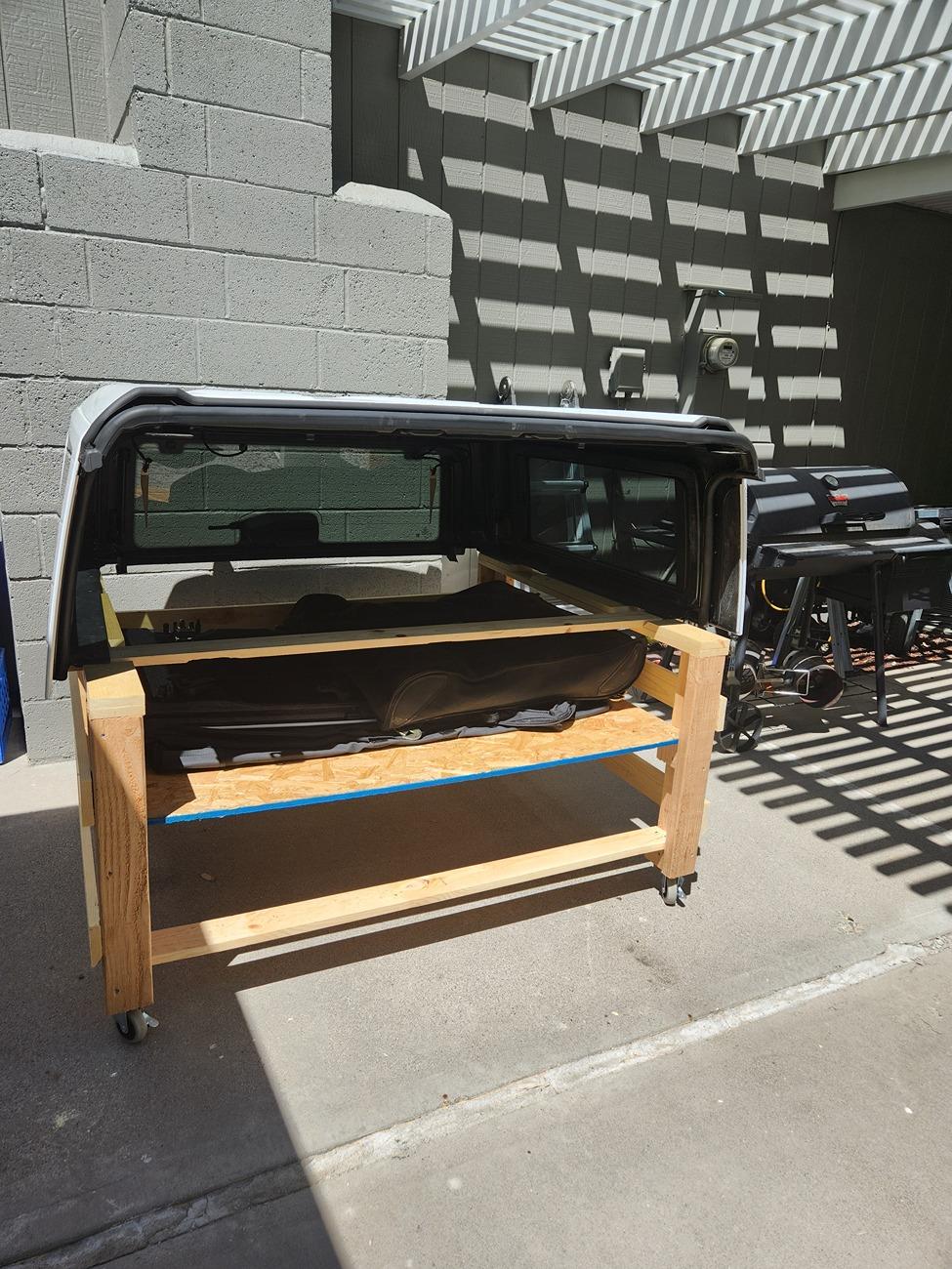 Ford Bronco Homemade Top Dolly 20240809_142233