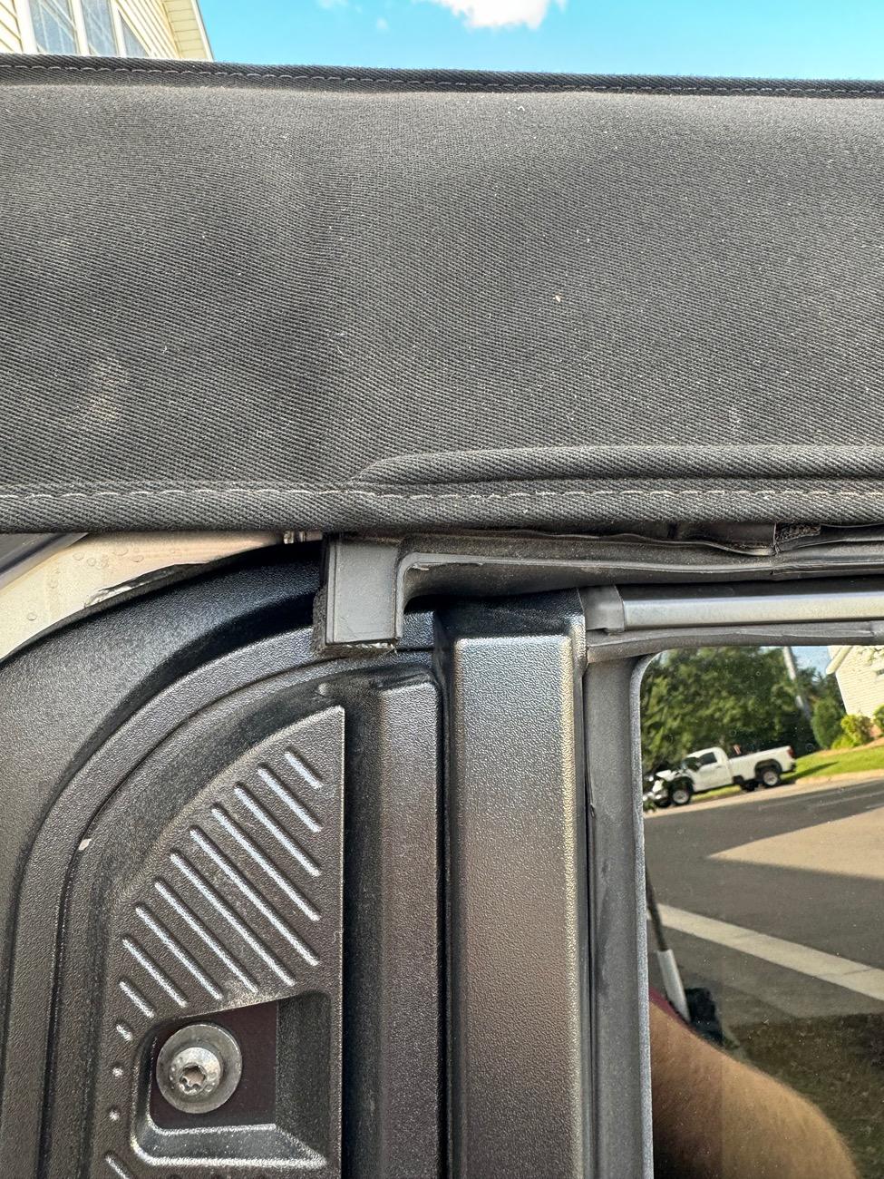 Ford Bronco Soft Top Alignment Issues IMG_4587