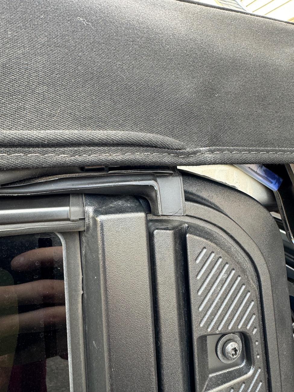 Ford Bronco Soft Top Alignment Issues IMG_4585