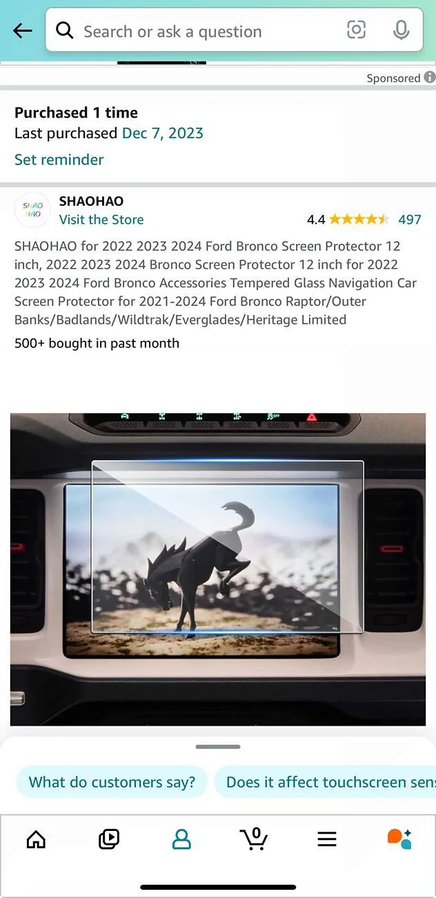 Ford Bronco Best Screen Protector for ‘24? 1723384817385-g7
