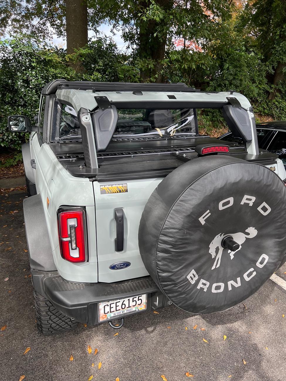 Ford Bronco How to get "half cab" look on 2 door Bronco using a DIY crossbar IMG_2001