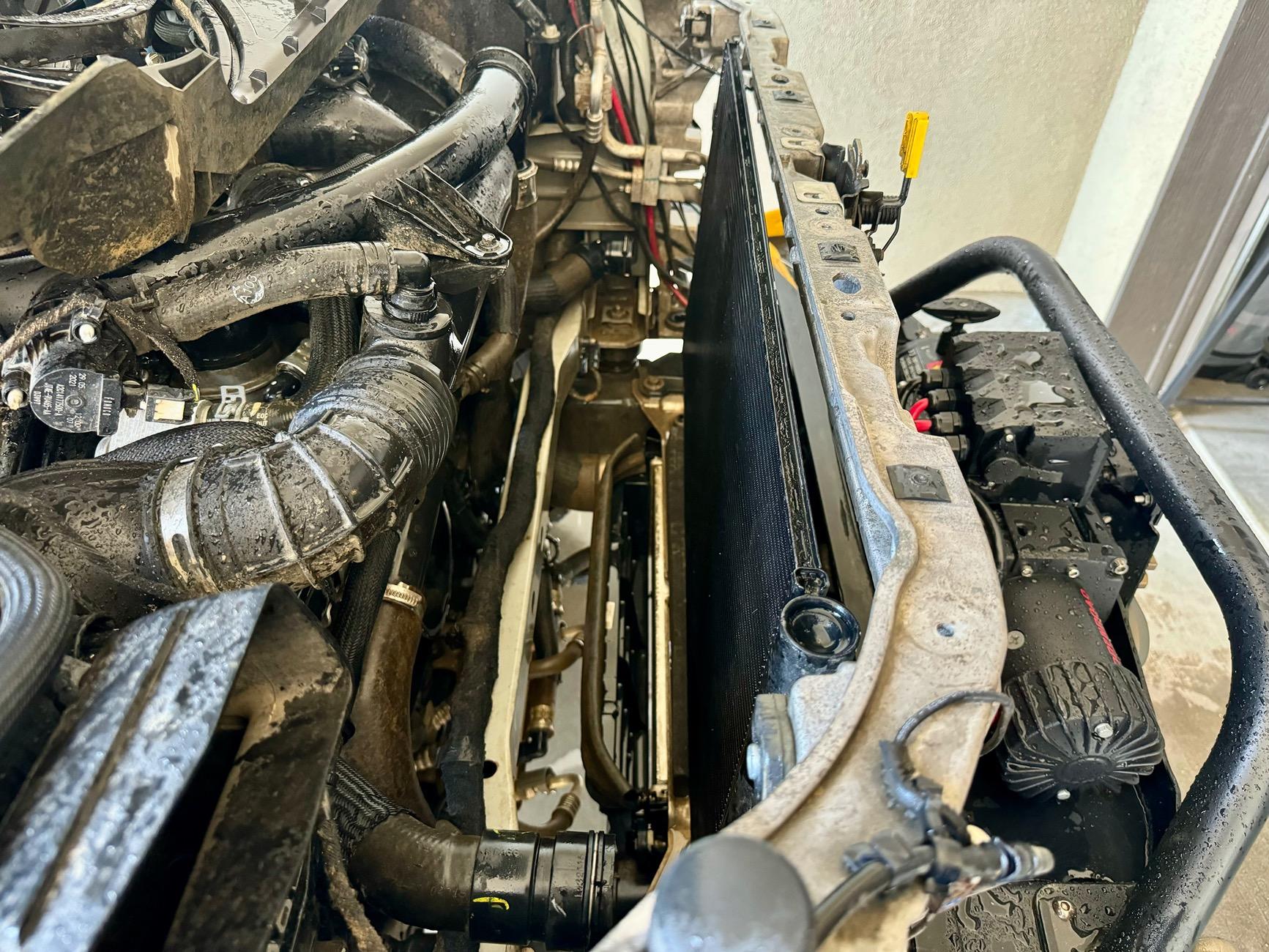 Ford Bronco Mishimoto Performance Aluminum Radiator IMG_2856