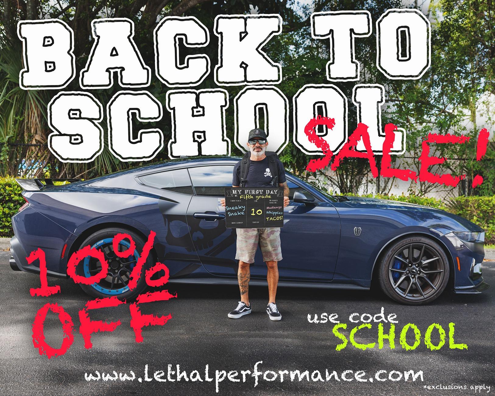 Ford Bronco FLASH SALE here at Lethal Performance! back2school_1