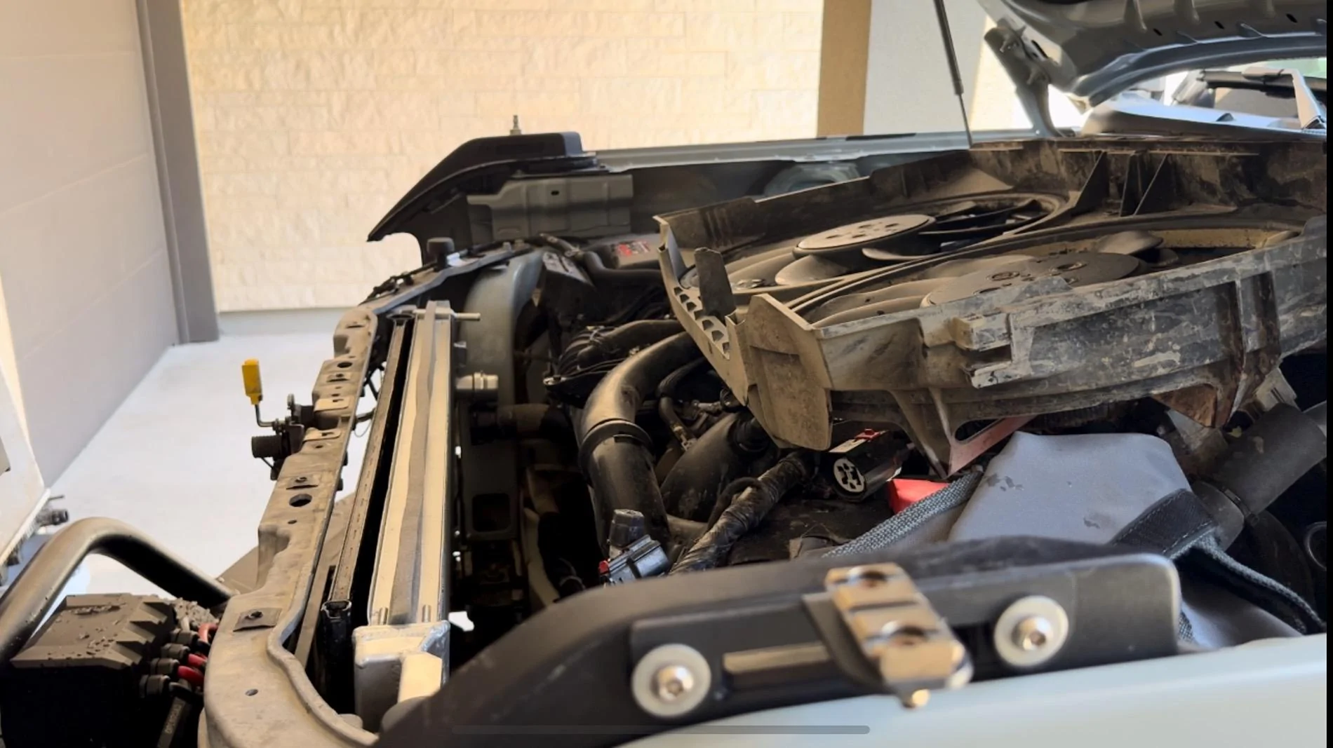Ford Bronco Installed the new CSF performance Radiator on 2021 Badlands 2.7 Bronco IMG_2902