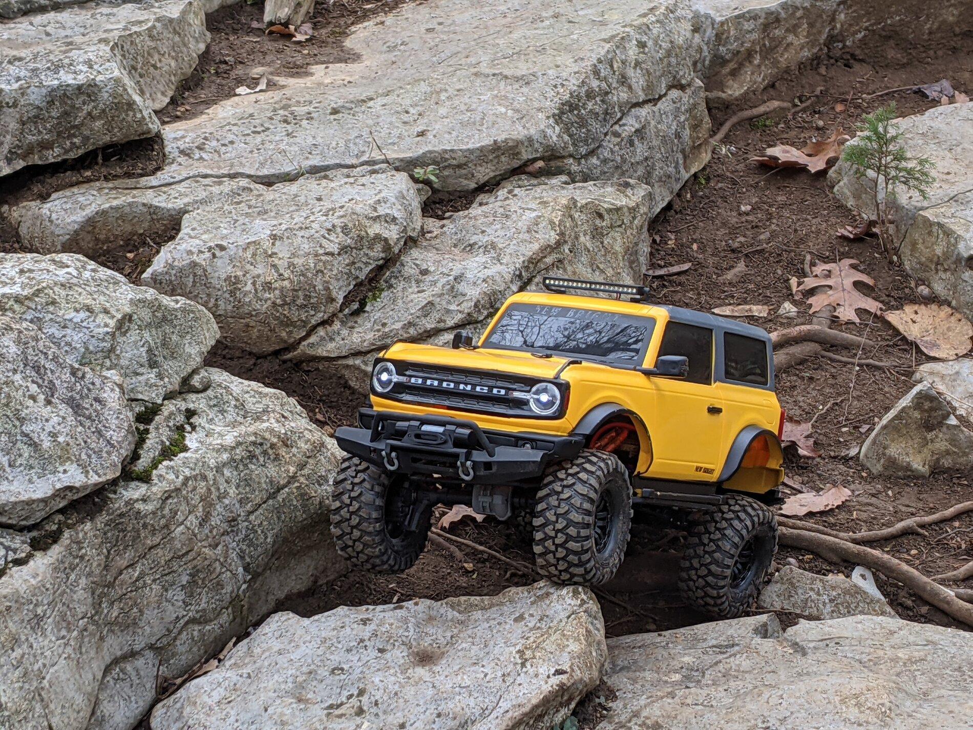 Ford Bronco Breaking: More bronco rock crawling testing footage ;) PXL_20201129_160052047.MP