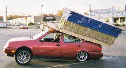 Ford Bronco Haul plywood sheet? loaded