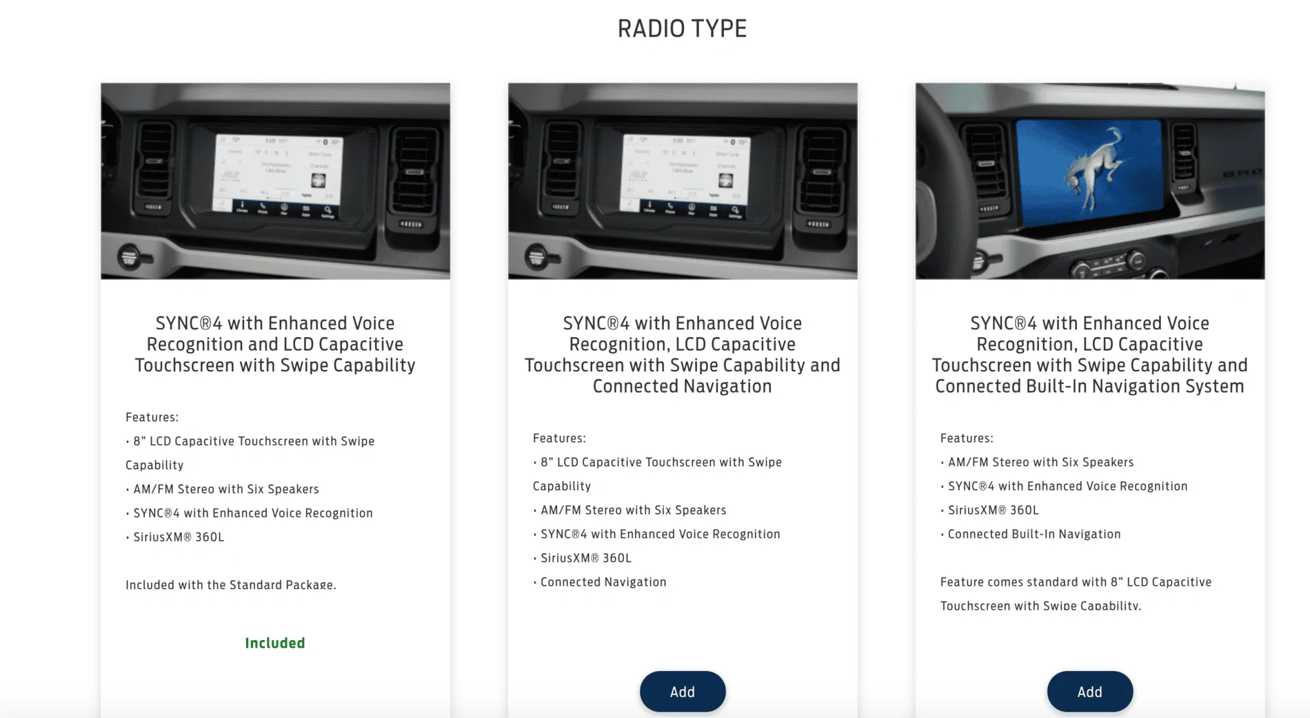 Ford Bronco Mid Package = "Connected" Screen Shot 2020-12-02 at 5.35.14 PM