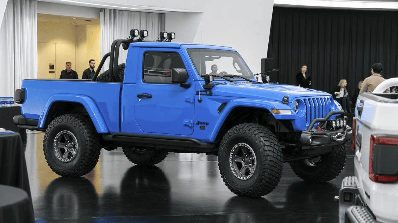 Ford Bronco Jeep Gladiator Struggles to Tow 1607036370663
