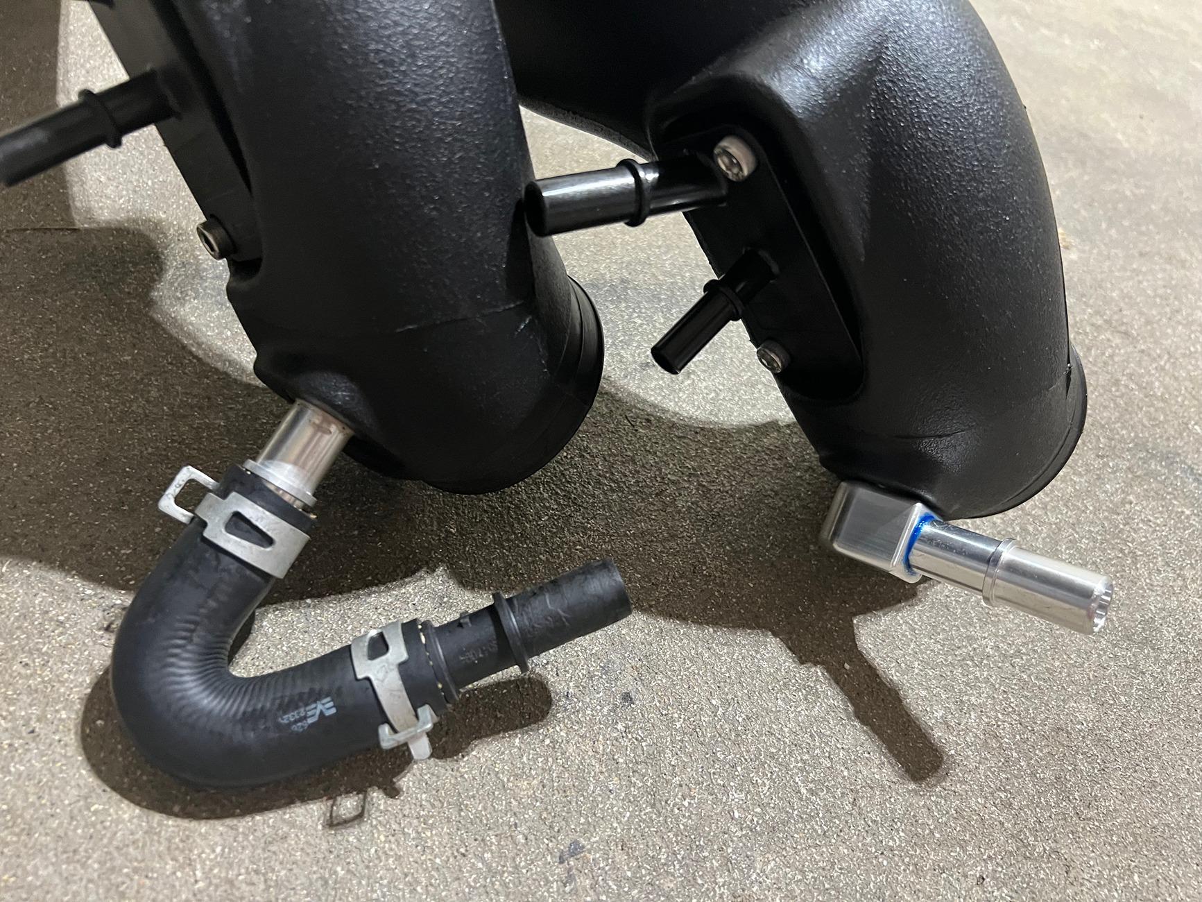 Ford Bronco Injen Intake & Charge Pipe installed on 2.7 Bronco IMG_1228