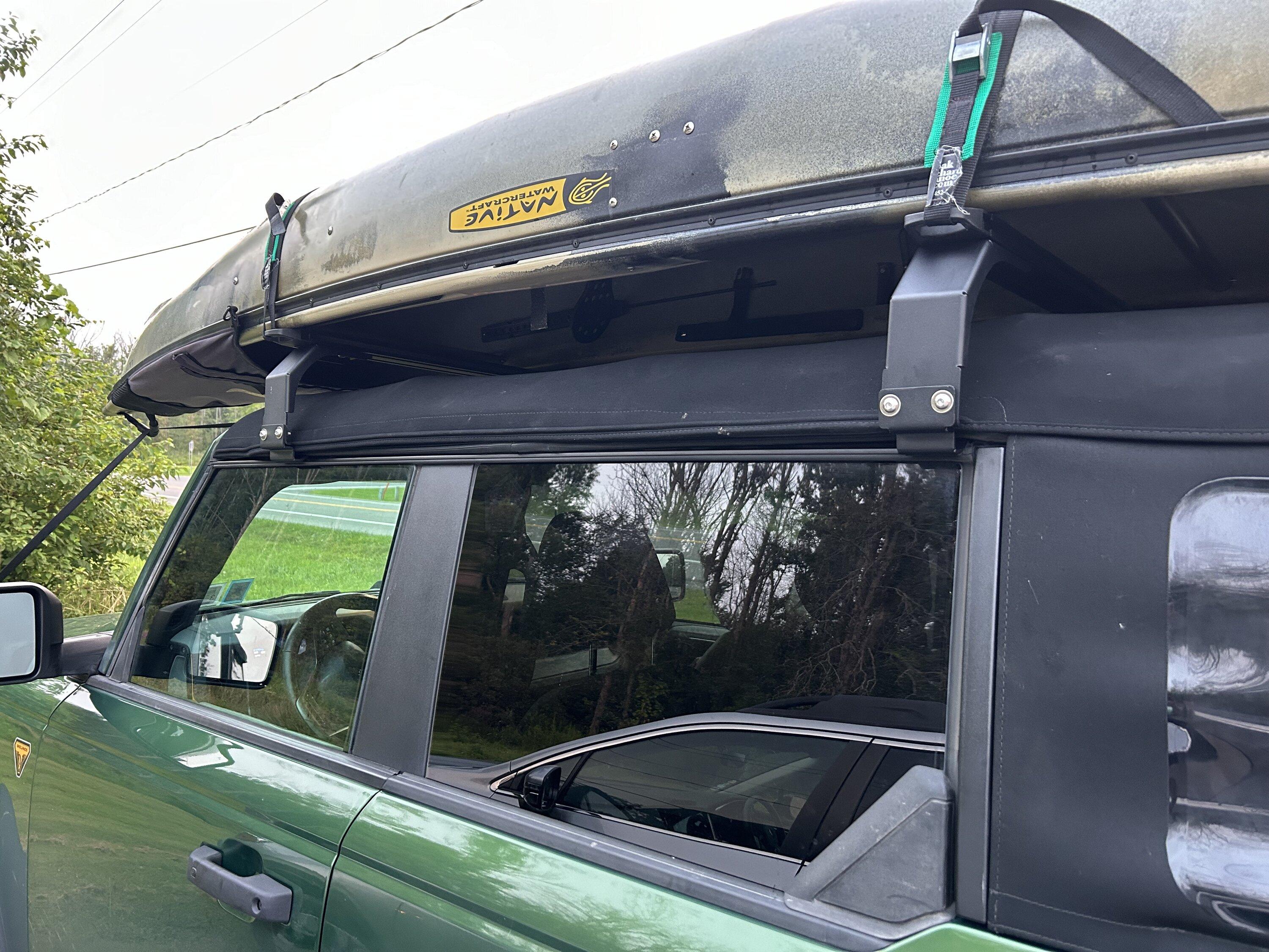 Ford Bronco Amazon racks for soft top IMG_5459
