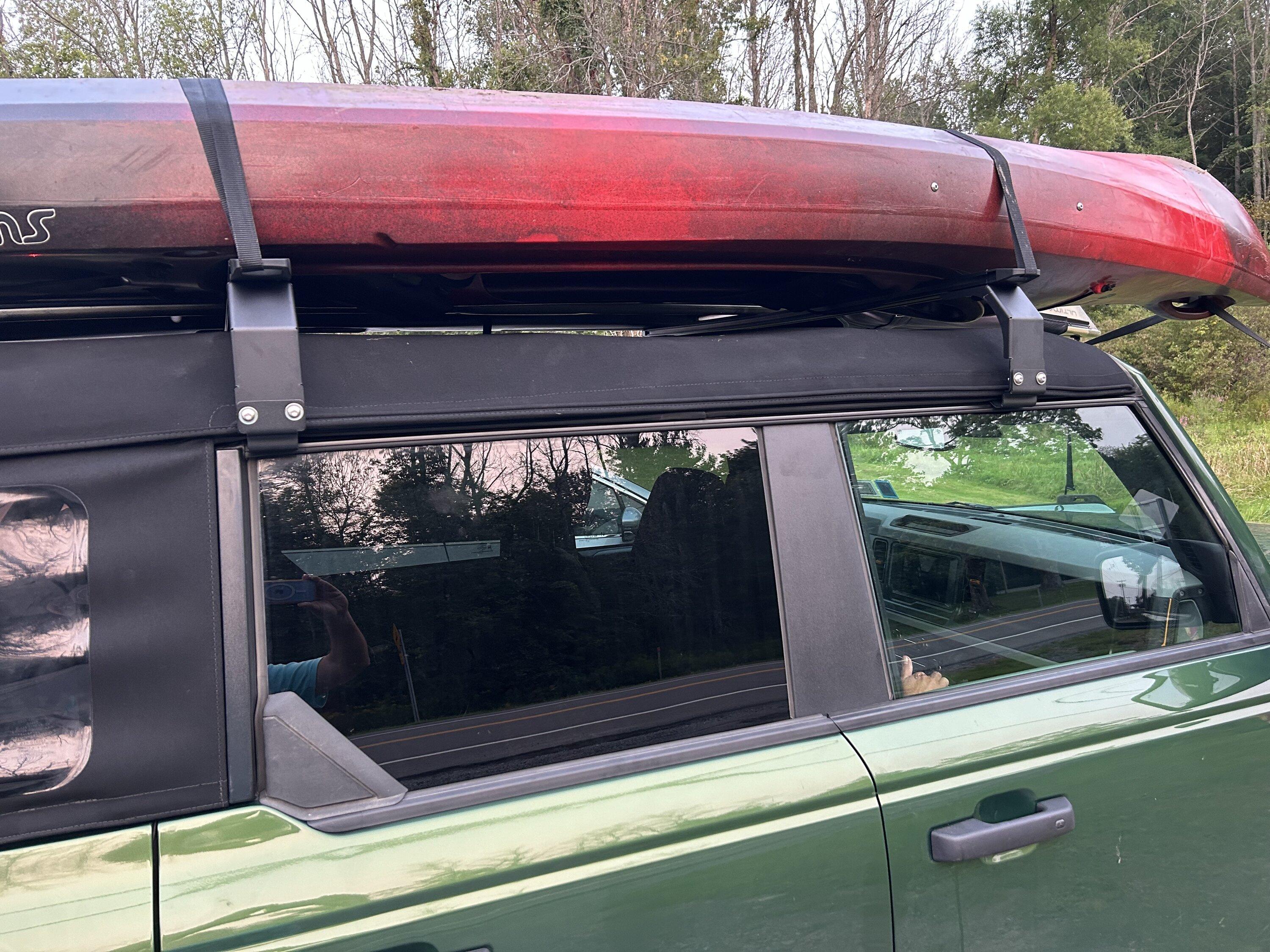 Ford Bronco Amazon racks for soft top IMG_5461