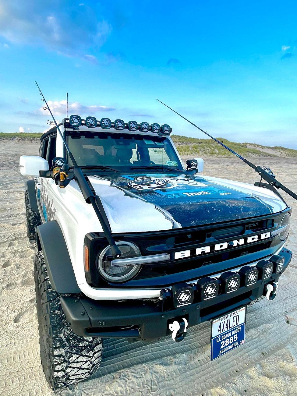 Ford Bronco Roof Light bar options Bronco