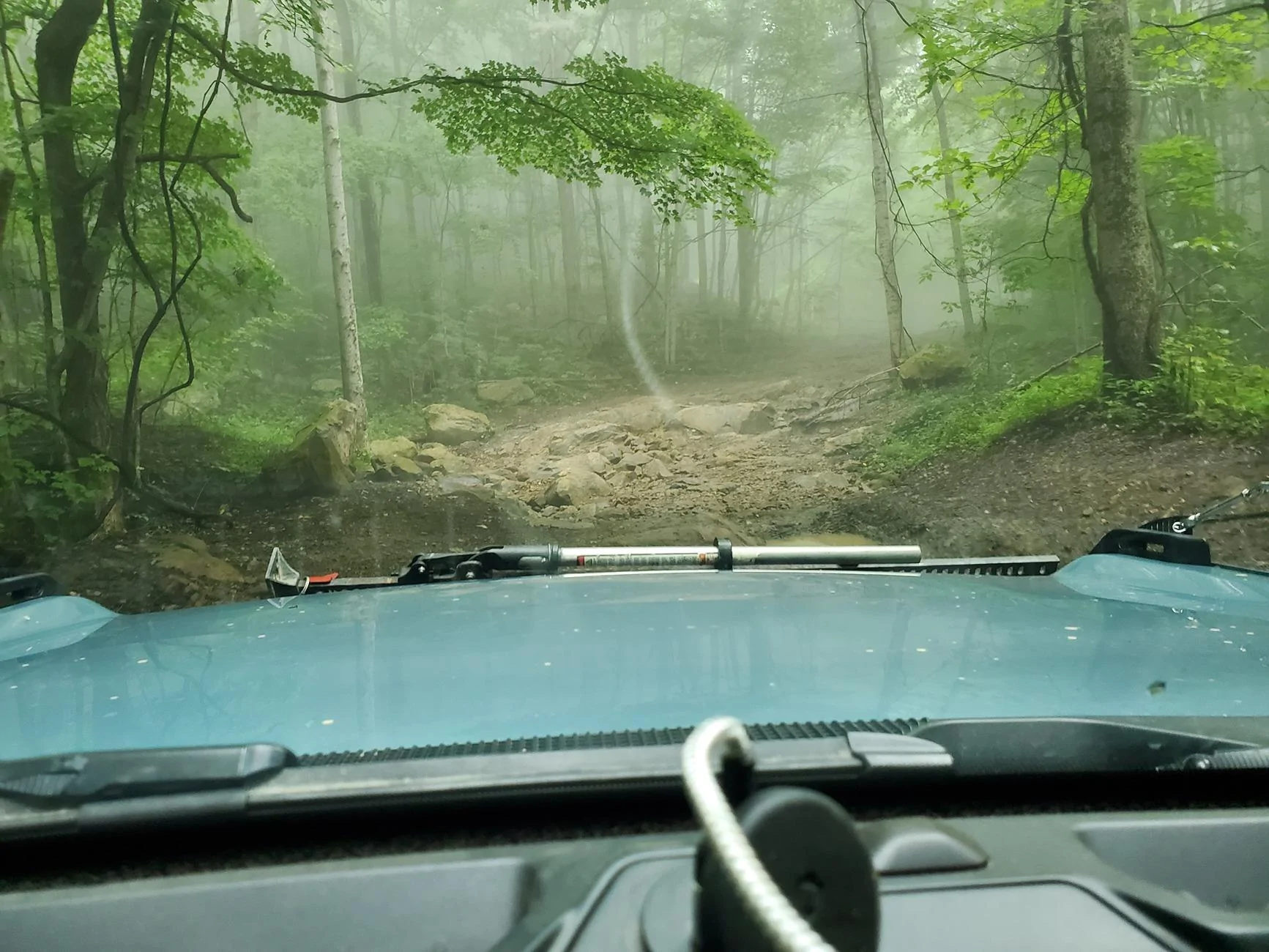 Ford Bronco Windrock Trail 11, 13, S8 (outside the park on TWRA land), 30, and 2. 20240817_105013