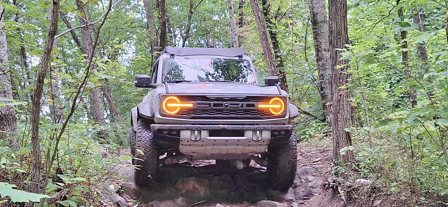 Ford Bronco Windrock Trail 11, 13, S8 (outside the park on TWRA land), 30, and 2. 20240817_121027