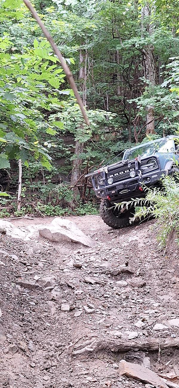 Ford Bronco Windrock Trail 11, 13, S8 (outside the park on TWRA land), 30, and 2. 20240817_124152