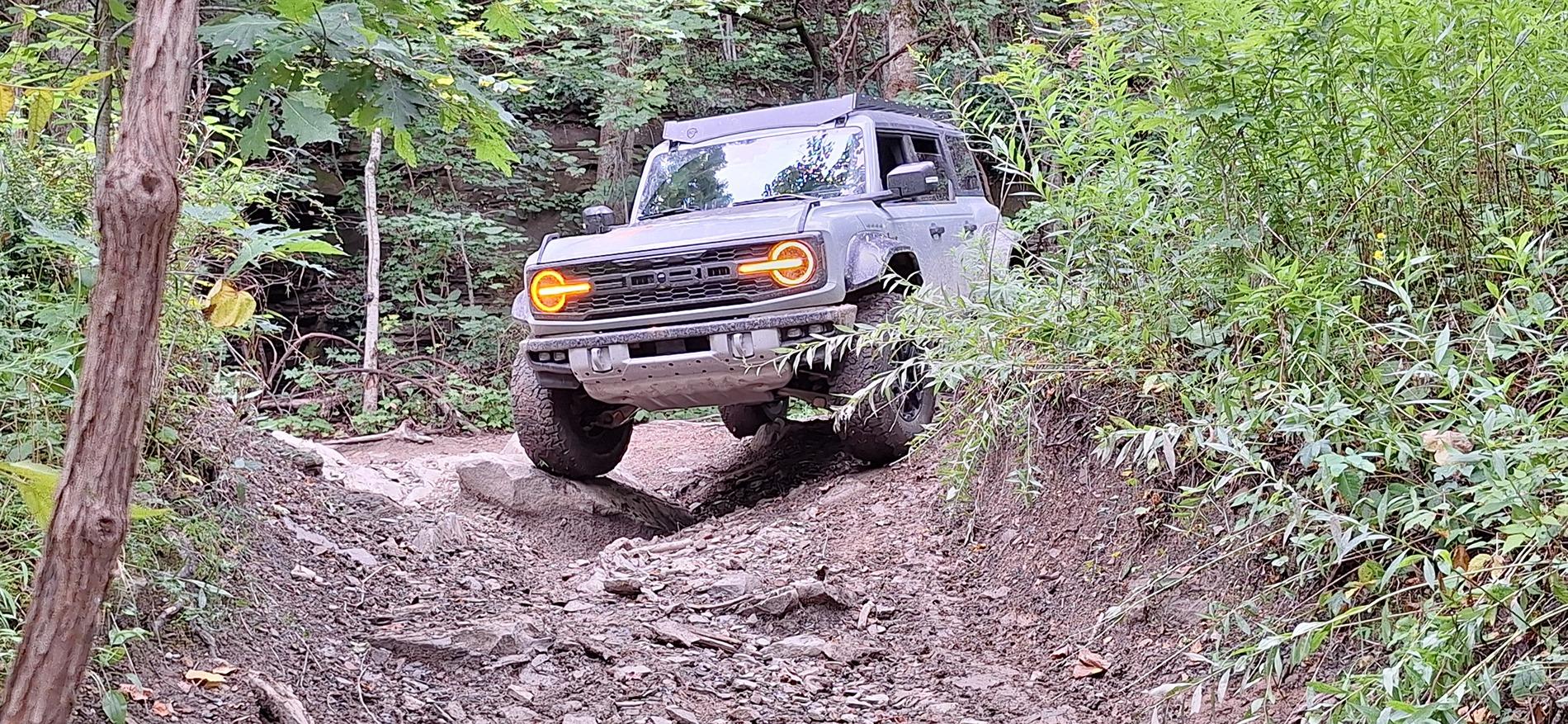 Ford Bronco Windrock Trail 11, 13, S8 (outside the park on TWRA land), 30, and 2. 20240817_124249