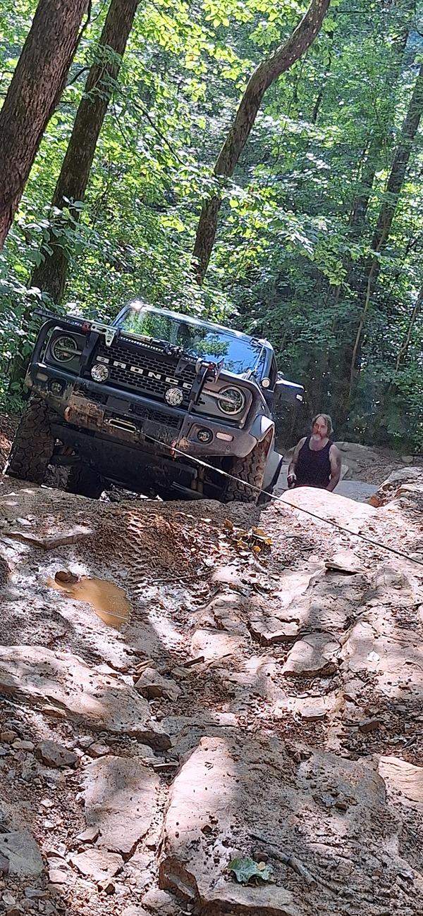 Ford Bronco Windrock Trail 11, 13, S8 (outside the park on TWRA land), 30, and 2. 20240817_172058