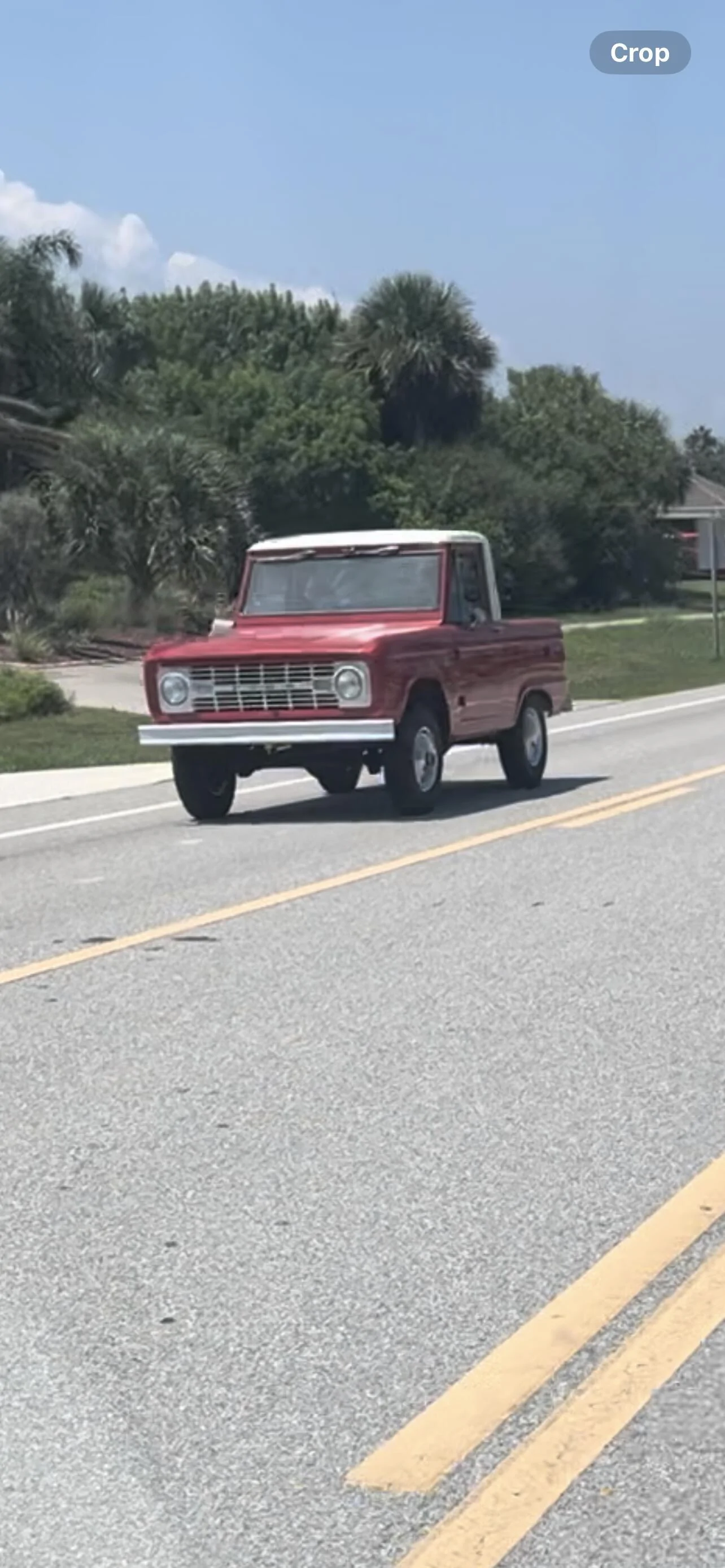 Ford Bronco I saw it heading for me a mile away IMG_7652