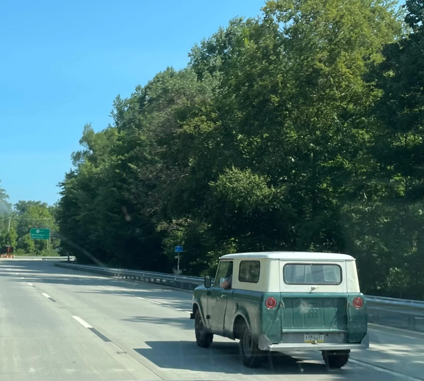 Ford Bronco I saw it heading for me a mile away IMG_6768