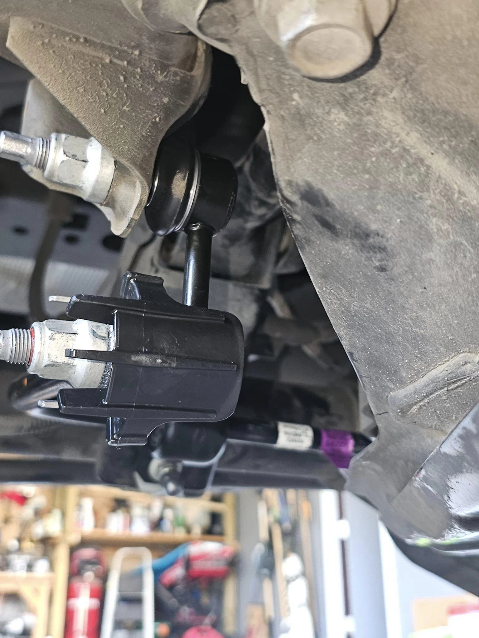 Ford Bronco OEM Rear Sway Bar Install with Tips and Initial Impressions Installed 2