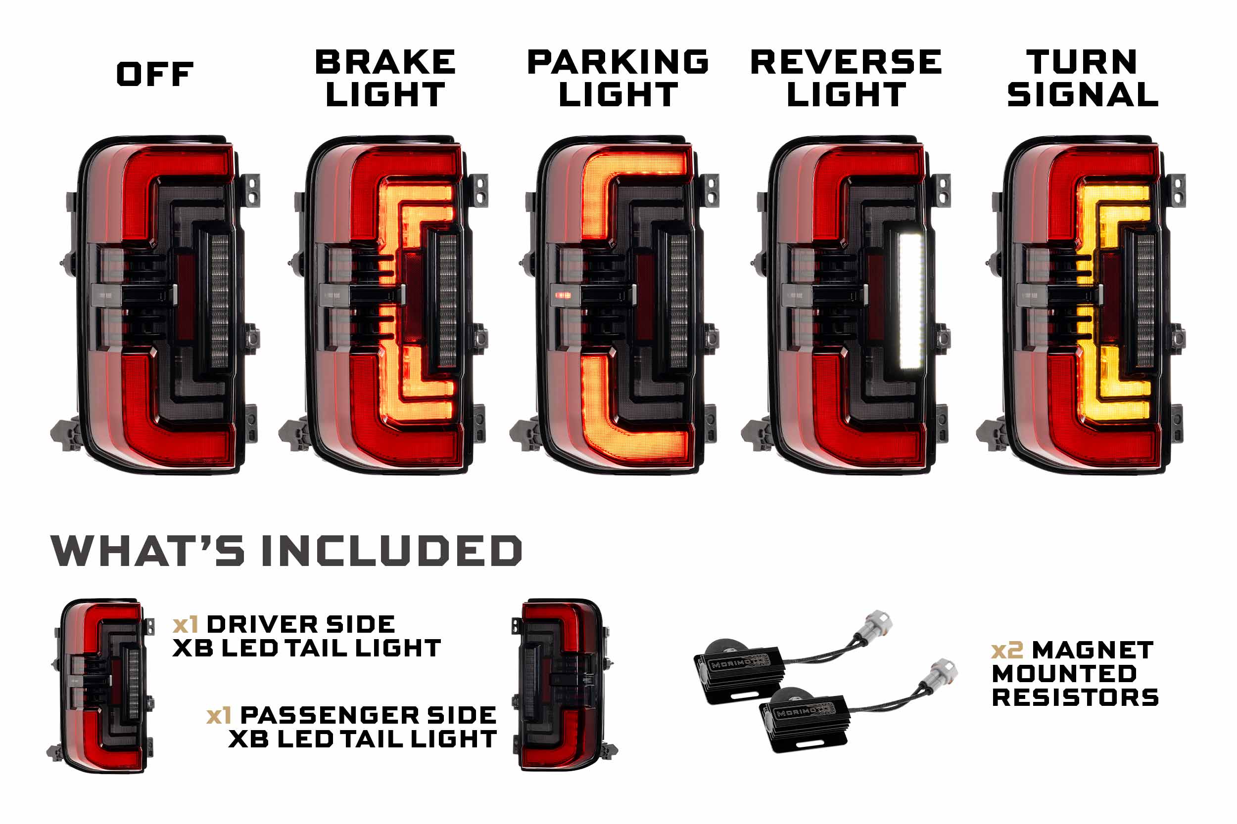 Ford Bronco Morimoto Ford Bronco XB LED Tail Lights Now Available at Apollo Optics IMG_9537