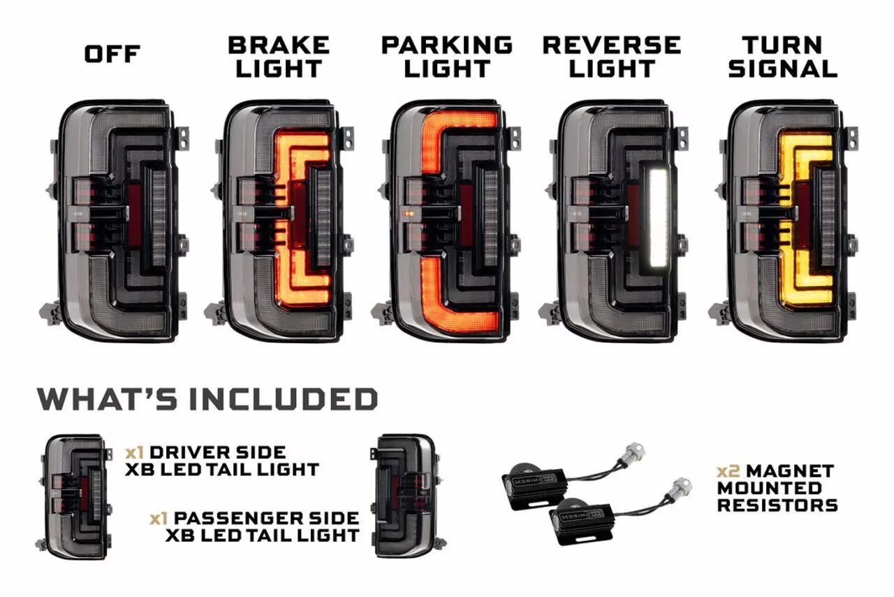 Ford Bronco NEW | Morimoto XB Tail Lights | Now Available 1724186099417-cl