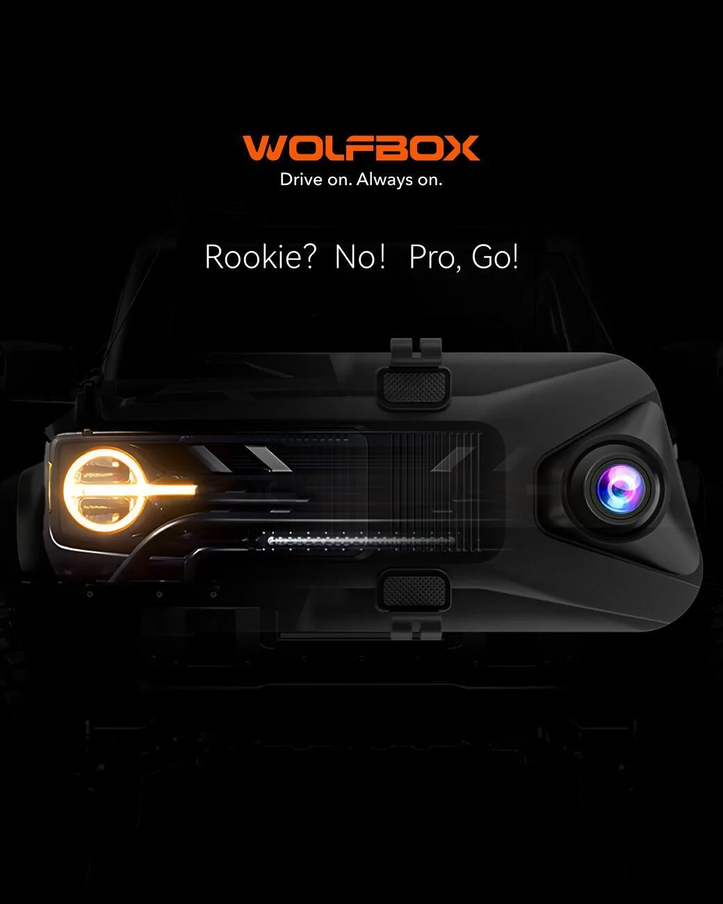 Ford Bronco To See Like A Wolf - Enabled By Wolfbox G900 PRO Dash Cam: Pre-order and Giveaway! 1_画板 1 副本 8