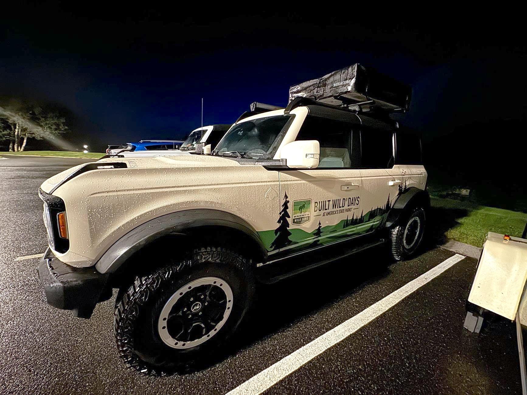 Ford Bronco Spotted: Bronco Wild Fund / Built Wild Days Bronco bronco fund 3