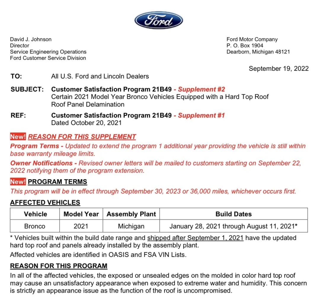 Ford Bronco MIC 1.0 replacement (TSB) submission deadline? IMG_4424