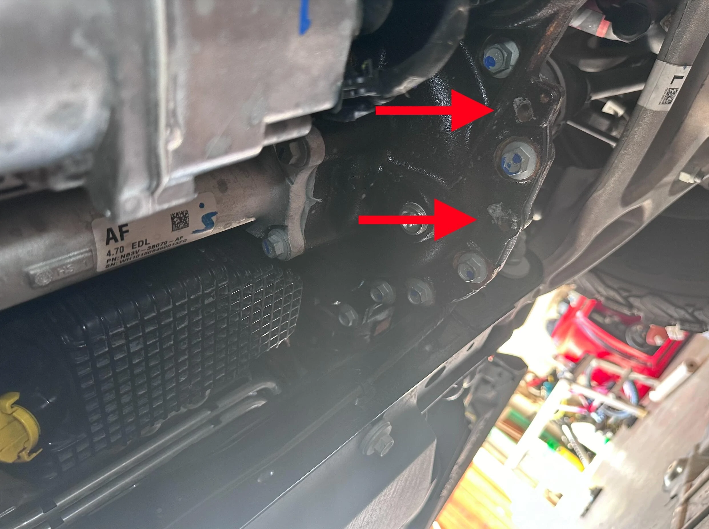 Ford Bronco Missing bolts..... 2023 bronco raptor Screenshot 2024-08-21 at 6.13.15 PM
