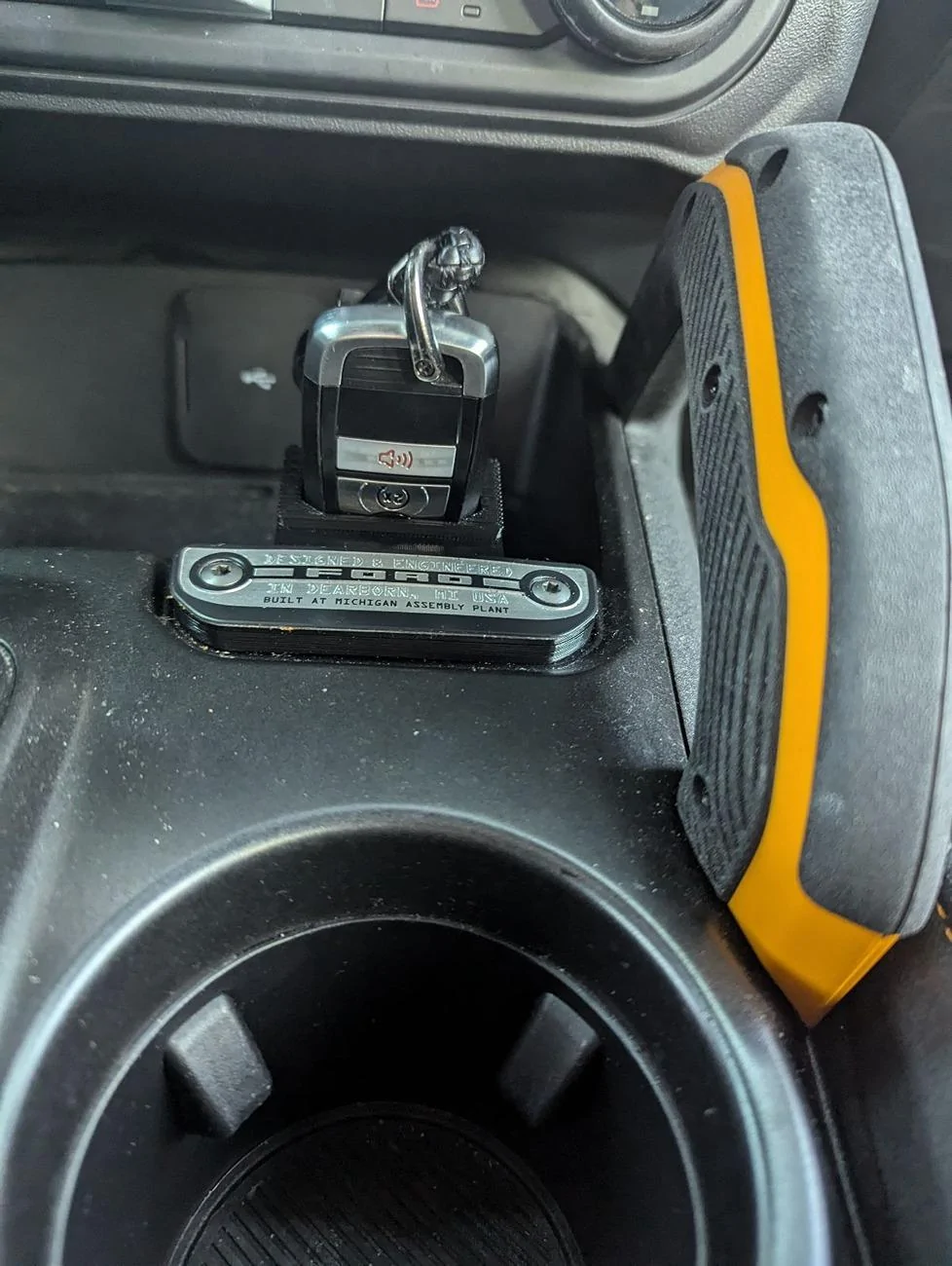 Ford Bronco Key Fob Holder Solution: Key Corral Key Fab holder 2