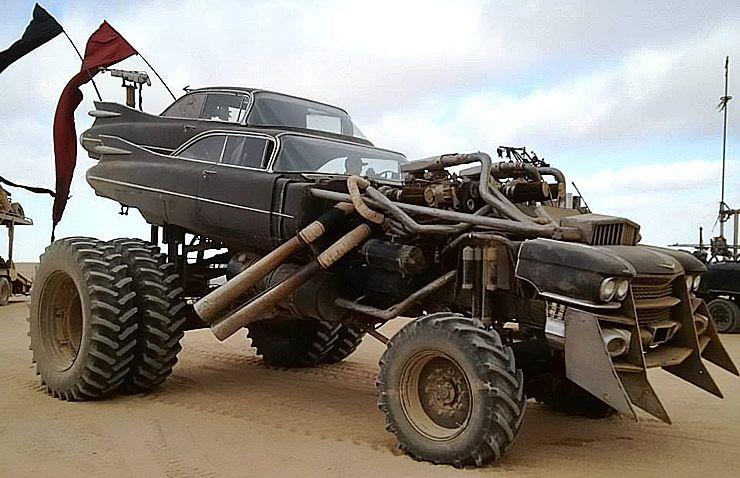 Ford Bronco My Build So Far The-Gigahorse-Two-1959-Cadillac-Coupe-De-Villes-stacked-on-top-of-each-other