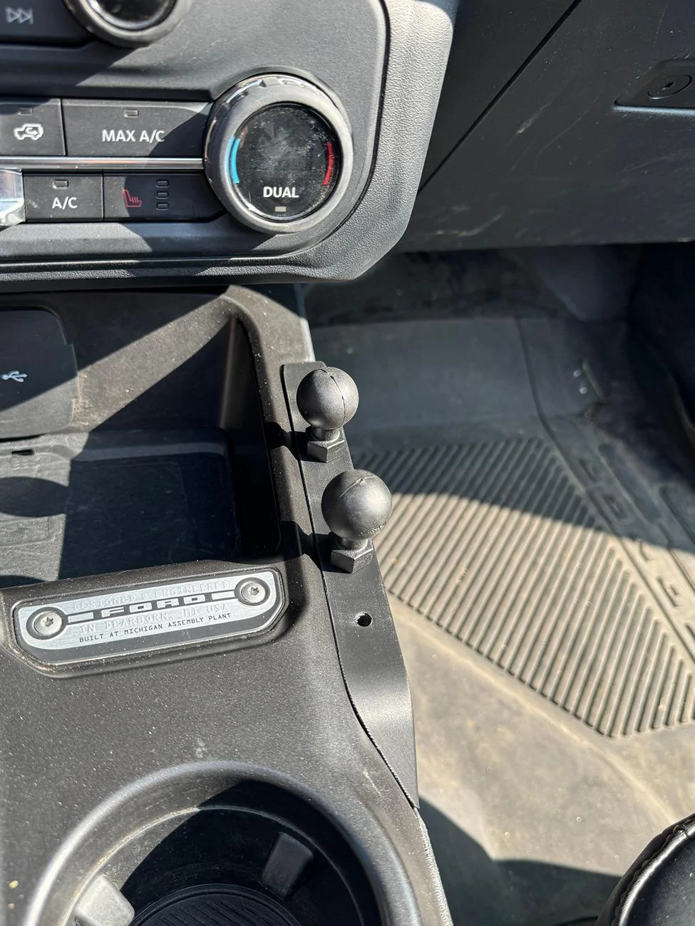 Ford Bronco 3D Printed Grab Handle Accessory Mount V1_5914