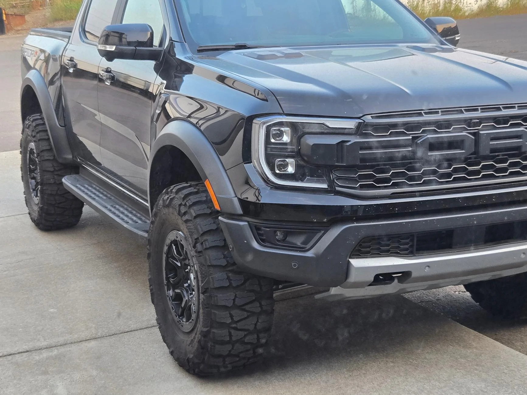 Ford Bronco Bronco vs Ranger6G steering and handling comparision. 20240808_200548