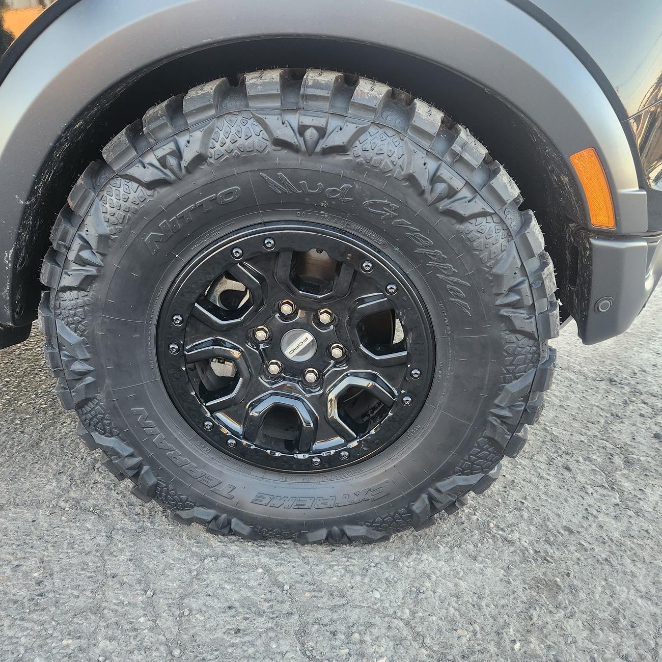 Ford Bronco Bronco vs Ranger6G steering and handling comparision. 20240717_200755