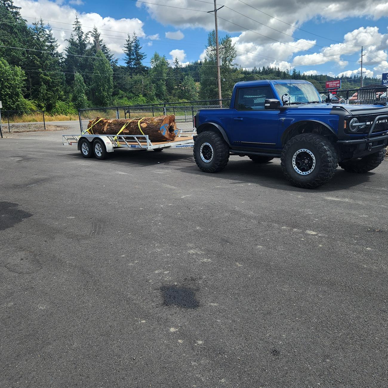 Ford Bronco 2-Door Towing - Safe and stable? 20240701_121934