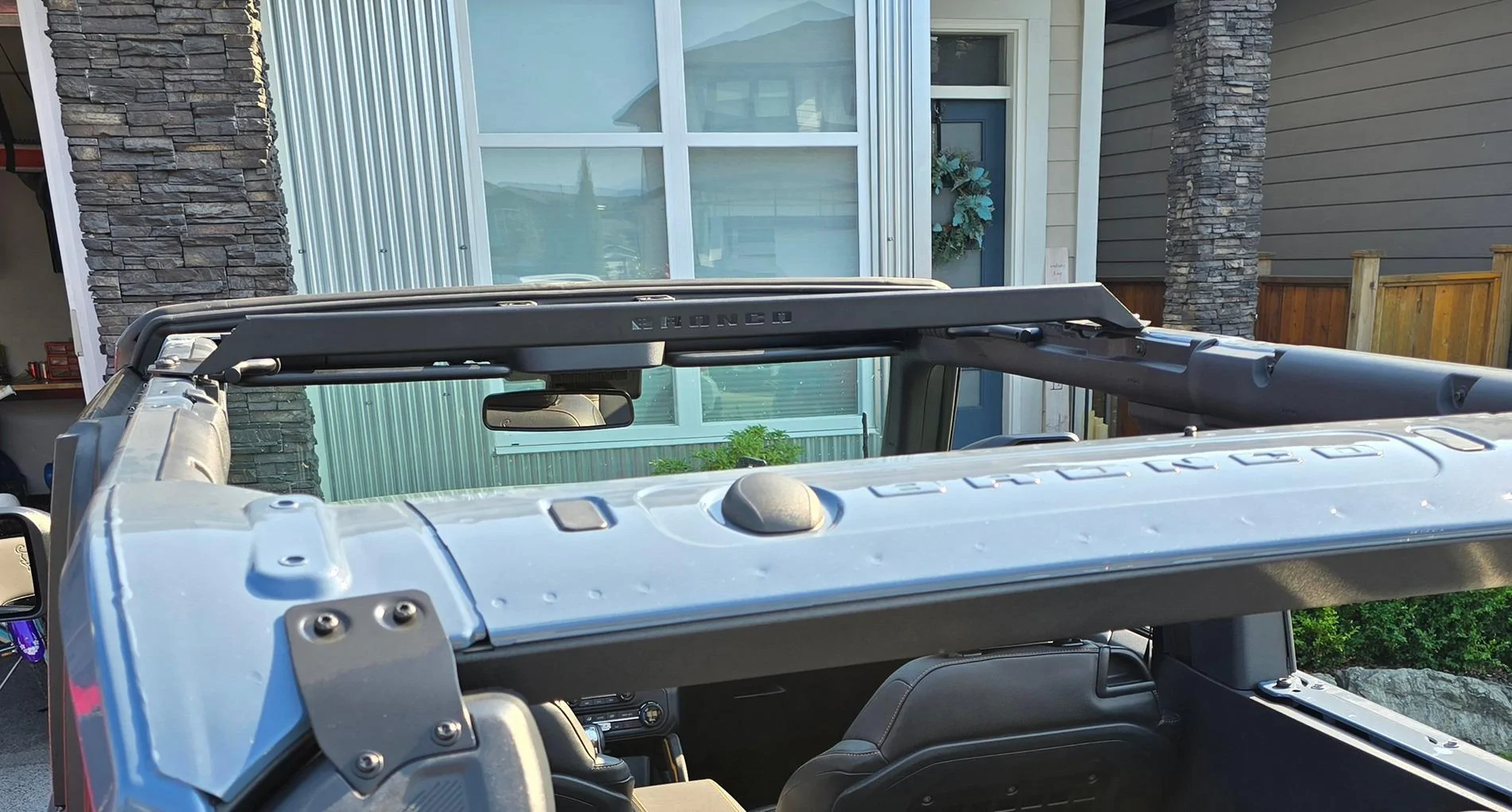 Ford Bronco Hard Top Front Panel Support 20240817_164604