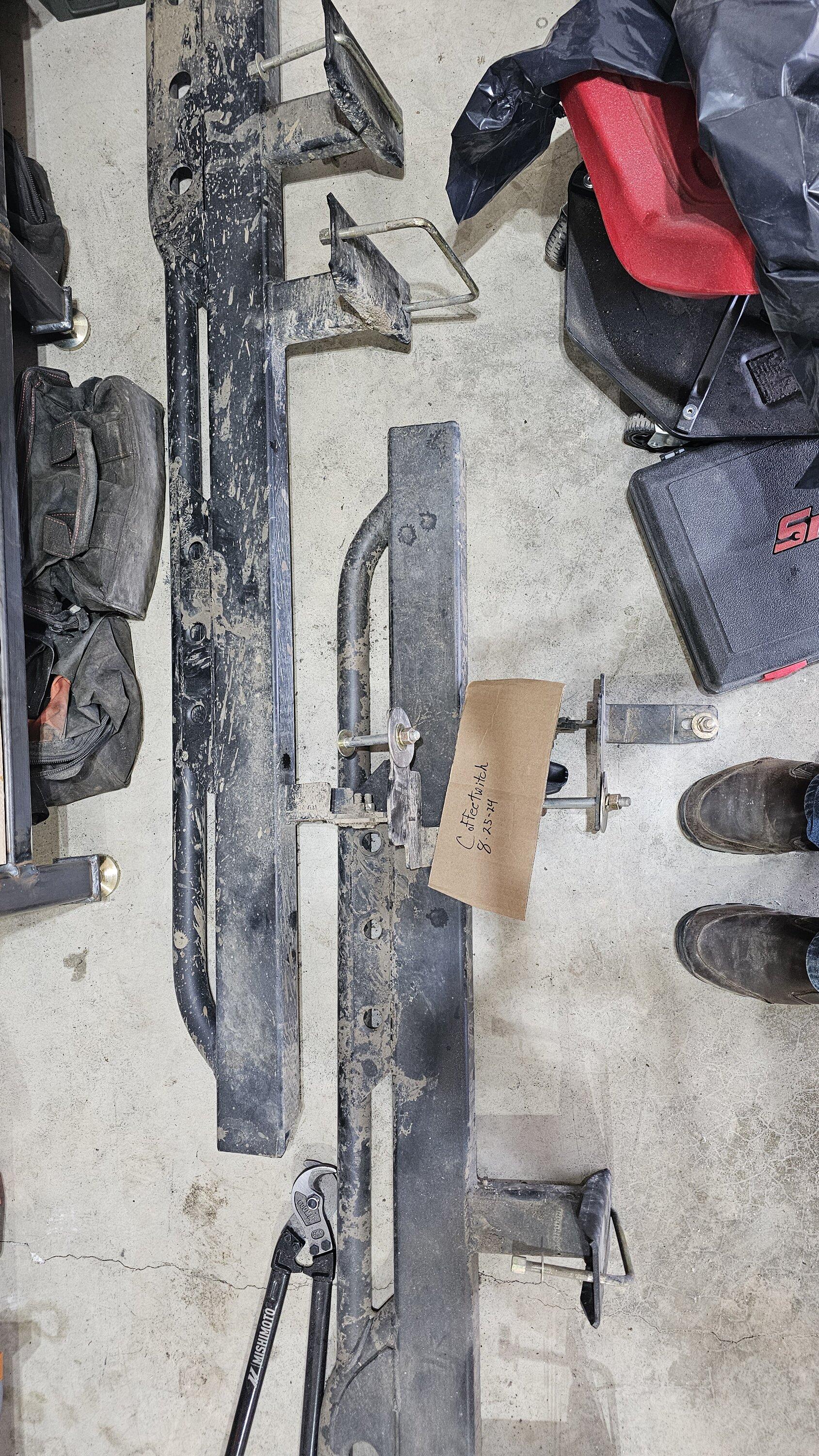 Ford Bronco metaltech rock sliders. 300$ obo 20240825_134913