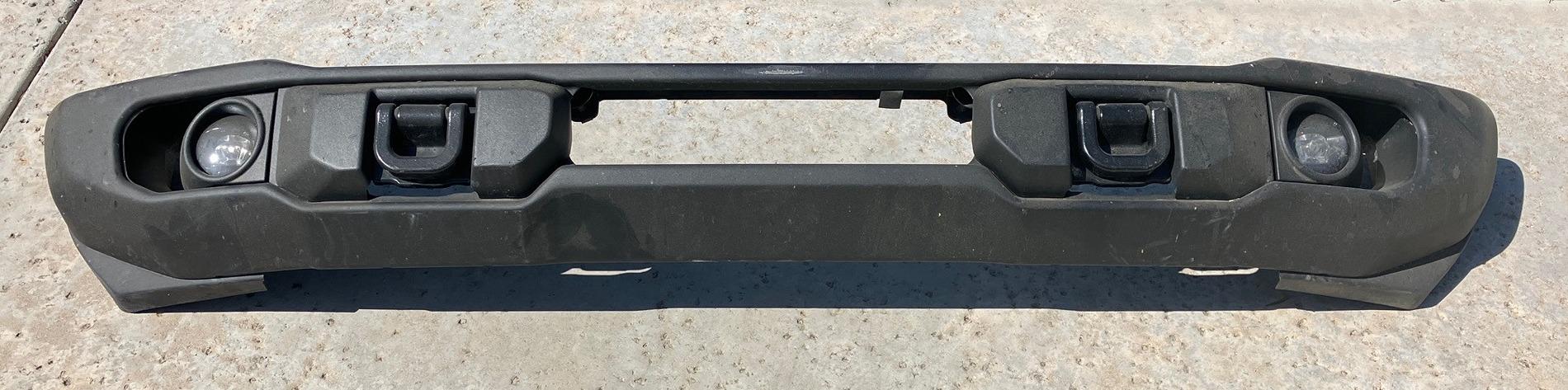 Ford Bronco Ford OEM Capable Bumper $150 obo bumper.JPG