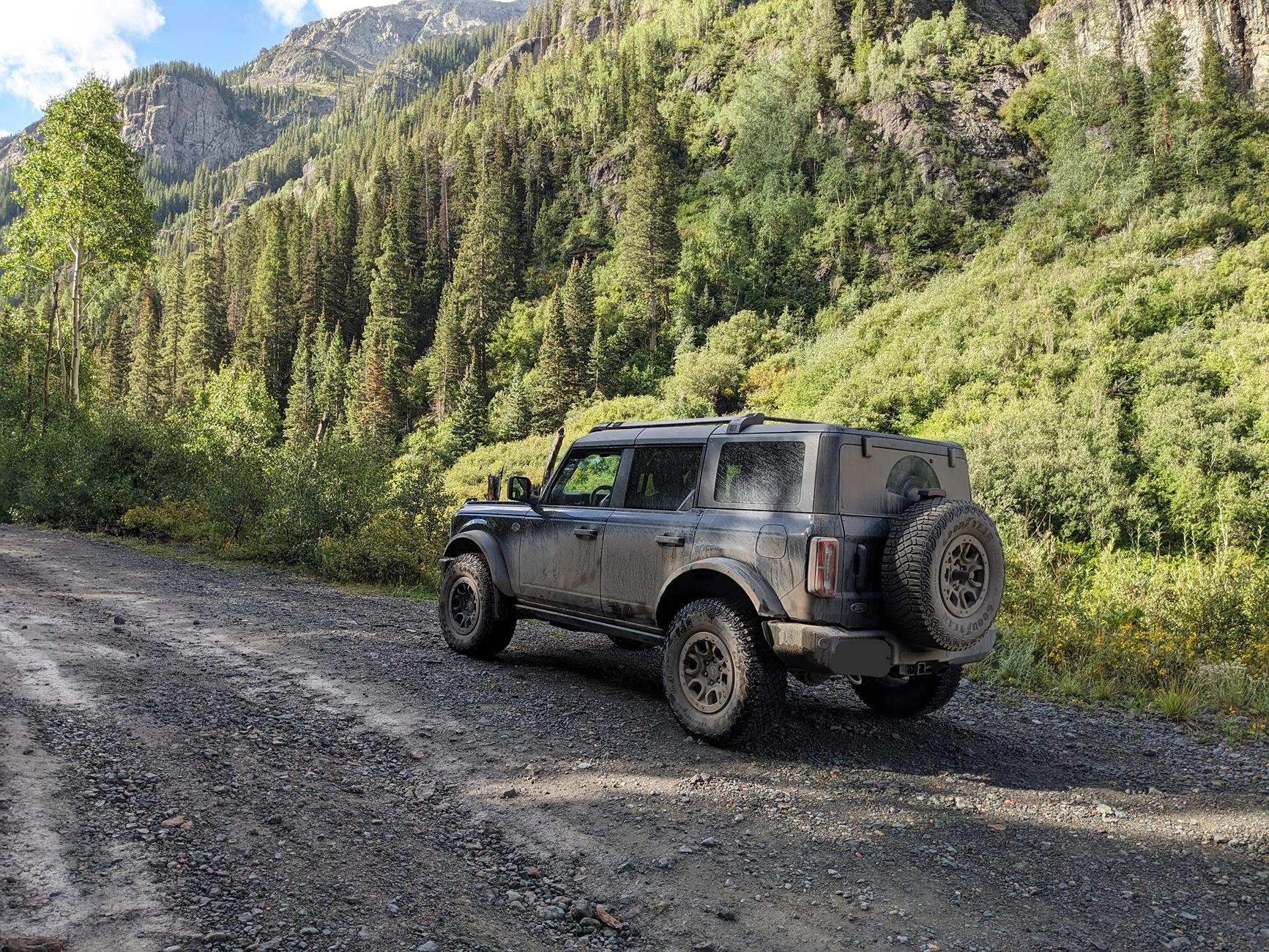 Ford Bronco Alpine Loop - Lake City, CO feedback? PXL_20240825_153002299-EDIT