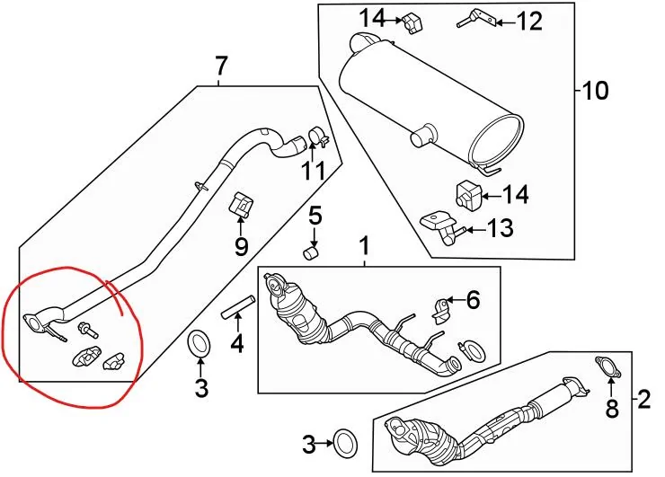Ford Bronco Help with Exhaust Hanger/Mount 1724770321003-x
